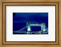 Tower Bridge Spanning the River Thames in London, England Fine Art Print