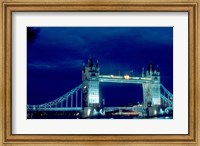 Tower Bridge Spanning the River Thames in London, England Fine Art Print