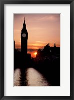 The Big Ben Clock Tower, London, England Fine Art Print