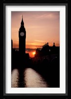The Big Ben Clock Tower, London, England Fine Art Print