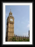 England, London, Big Ben Clock Tower Fine Art Print