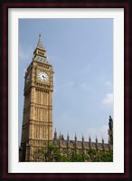 England, London, Big Ben Clock Tower Fine Art Print
