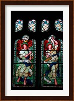 England, Lake District, St Oswald's Church Fine Art Print