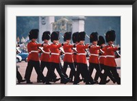 Changing of the guards, London, England Fine Art Print