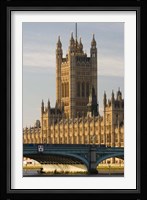 Houses of Parliament, London, England Fine Art Print