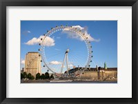 London Eye, Amusement Park, London, England Fine Art Print
