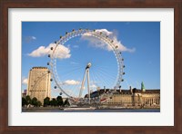 London Eye, Amusement Park, London, England Fine Art Print