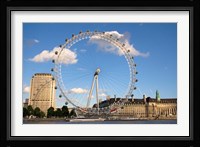London Eye, Amusement Park, London, England Fine Art Print
