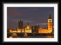 Big Ben and the Houses of Parliament, London, England Fine Art Print