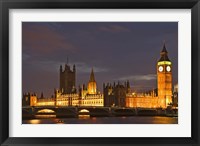 Big Ben and the Houses of Parliament, London, England Fine Art Print