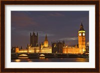 Big Ben and the Houses of Parliament, London, England Fine Art Print