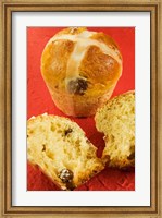 Hot cross buns, an English Easter specialty Fine Art Print