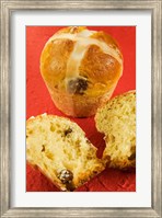 Hot cross buns, an English Easter specialty Fine Art Print