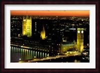 Big Ben and the Houses of Parliament at Dusk, London, England Fine Art Print