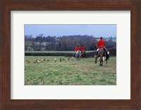 The Quorn Fox Hunt, Leicestershire, England Fine Art Print
