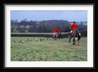 The Quorn Fox Hunt, Leicestershire, England Fine Art Print
