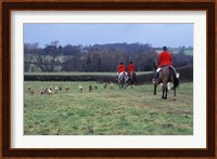 The Quorn Fox Hunt, Leicestershire, England Fine Art Print