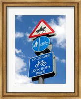 Sign, Epping Forest, London, England Fine Art Print