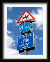 Sign, Epping Forest, London, England Fine Art Print