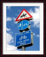 Sign, Epping Forest, London, England Fine Art Print