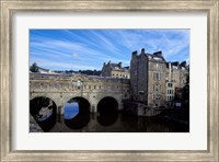 River Avon Bridge with Reflections, Bath, England Fine Art Print