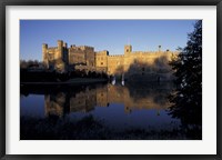 Sunset on Leeds Castle, Leeds, England Fine Art Print