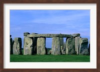 Abstract of Stones at Stonehenge, England Fine Art Print