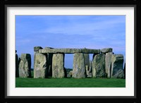Abstract of Stones at Stonehenge, England Fine Art Print