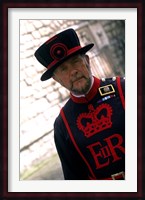Beefeater at the Tower of London, London, England Fine Art Print