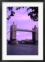 Tower of London Bridge, London, England Fine Art Print