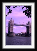 Tower of London Bridge, London, England Fine Art Print