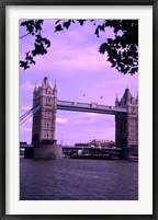 Tower of London Bridge, London, England Fine Art Print