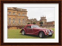 Classic cars, Blenheim Palace, Oxfordshire, England Fine Art Print