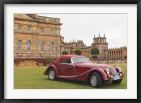 Classic cars, Blenheim Palace, Oxfordshire, England Fine Art Print