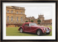 Classic cars, Blenheim Palace, Oxfordshire, England Fine Art Print