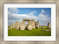 Stonehenge (circa 2500 BC), UNESCO World Heritage Site, Wiltshire, England Fine Art Print