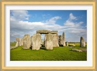 Stonehenge (circa 2500 BC), UNESCO World Heritage Site, Wiltshire, England Fine Art Print