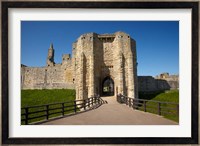 Warkworth Castle, Warkworth, Northumberland, England Fine Art Print