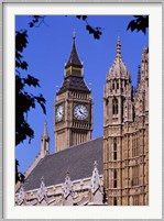 Big Ben and Houses of Parliament, London, England Fine Art Print
