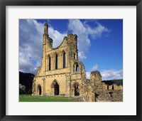 Byland Abbey, North Yorkshire, England Fine Art Print