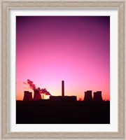 Coal Fired Power Station, Warrington, Cheshire, England Fine Art Print