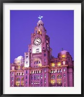 Liver Building, Liverpool, Merseyside, England Fine Art Print