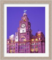Liver Building, Liverpool, Merseyside, England Fine Art Print