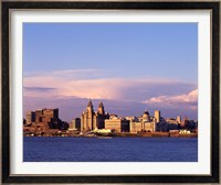 Liverpool Skyline, Merseyside, England Fine Art Print