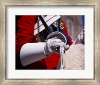 Lifegaurd at Horseguards Parade, London, England Fine Art Print