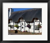 Thatched Cottage, Warwickshire, England Fine Art Print