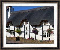 Thatched Cottage, Warwickshire, England Fine Art Print