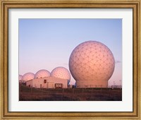 Menwith Hill, Early Warning Station, North Yorkshire, England Fine Art Print