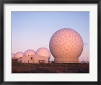 Menwith Hill, Early Warning Station, North Yorkshire, England Fine Art Print