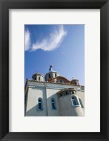 Greece, Aegean Islands, Samos, Agia Triada Church Fine Art Print